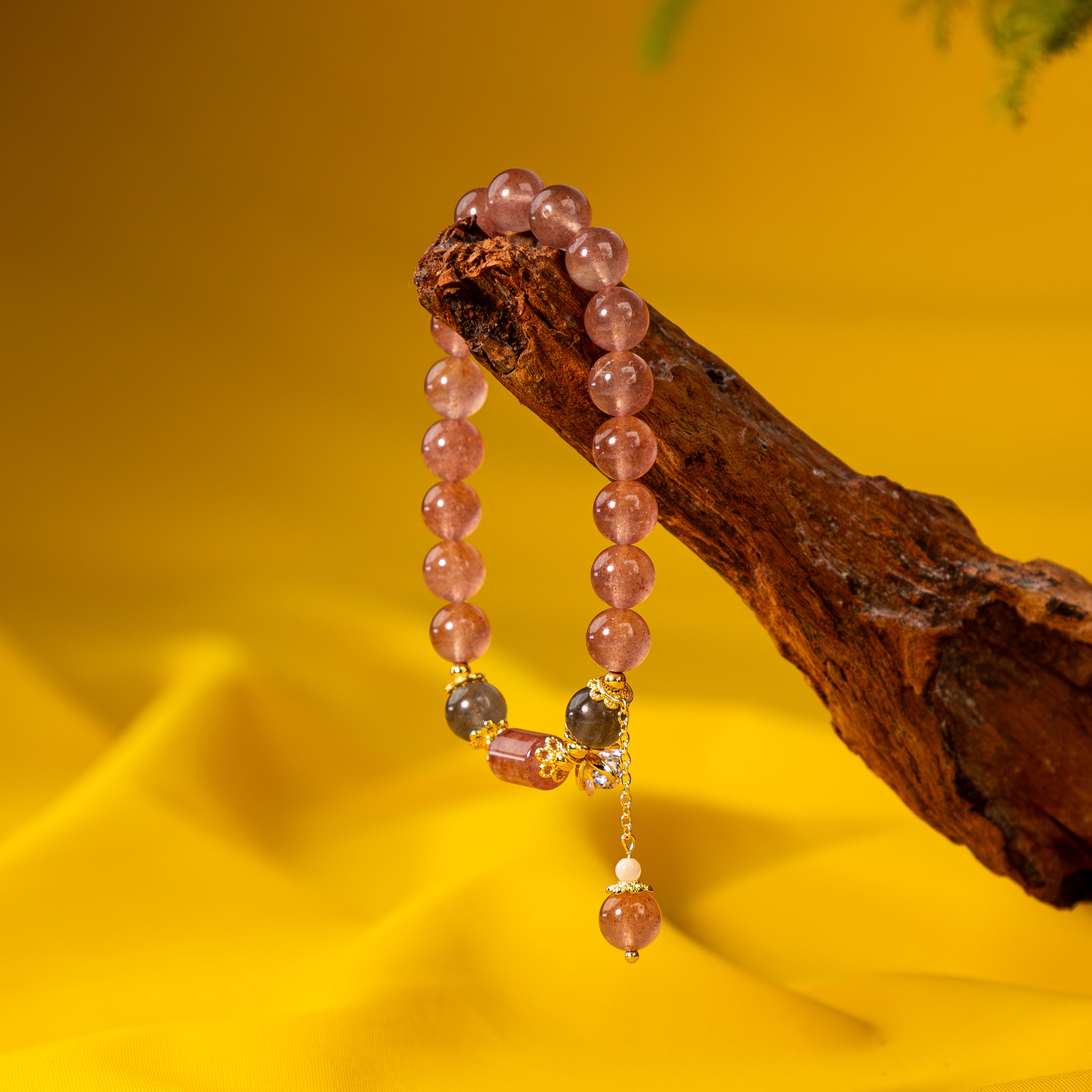 Strawberry Quartz Bracelet: A Sweet Embrace of Self-Love and Radiance