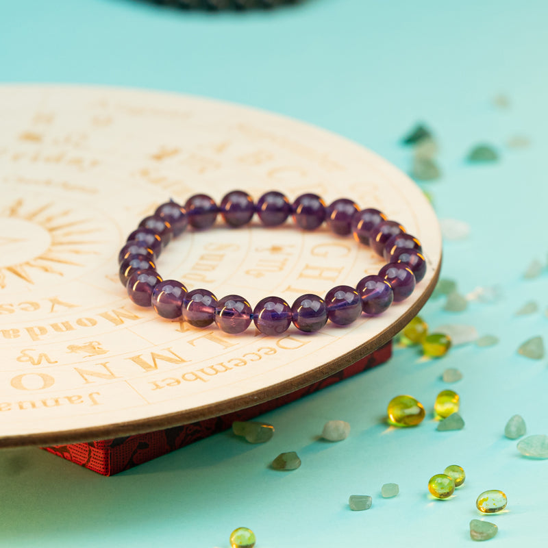 "Harmonizing Energies: The Serenity of Amethyst Bracelets"