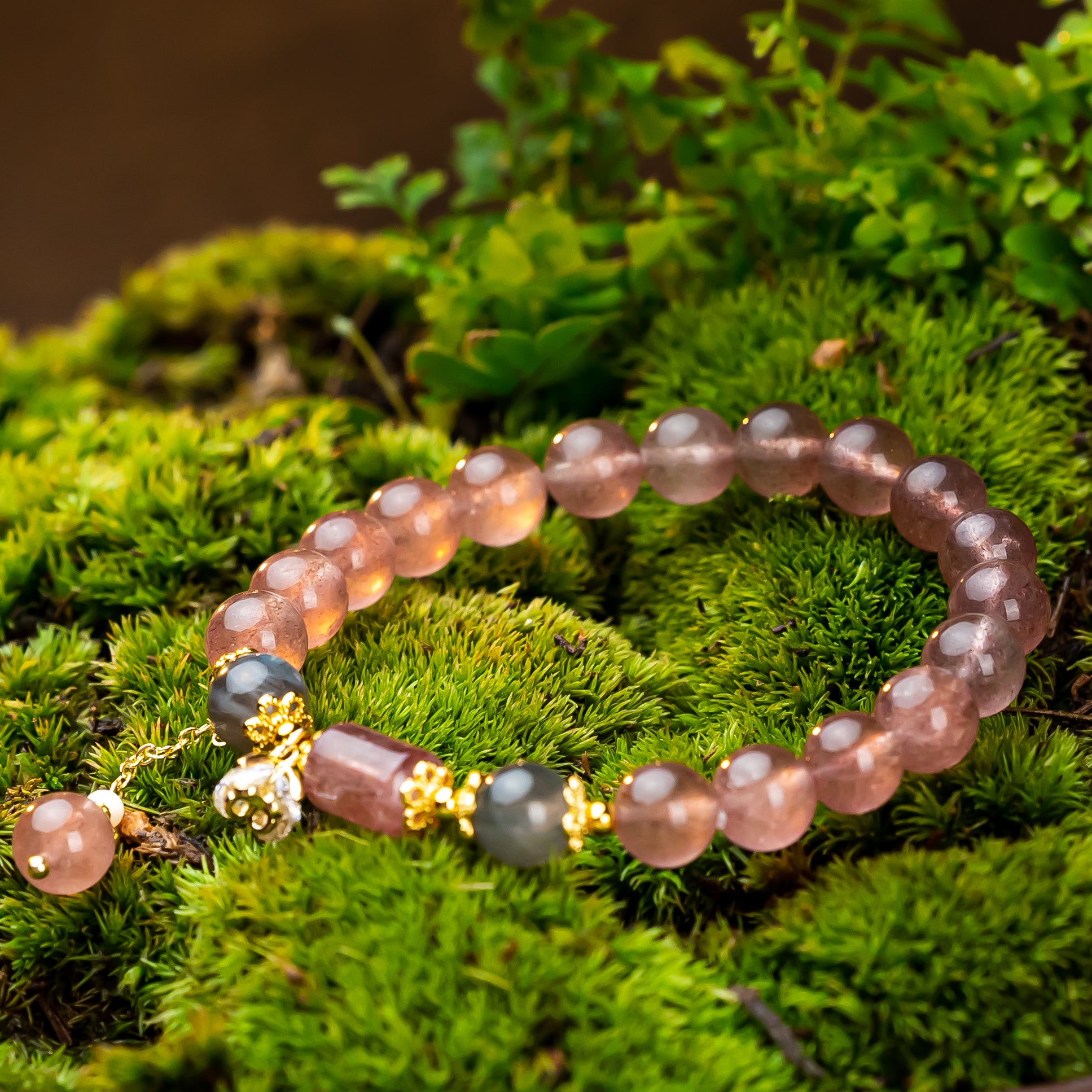 Strawberry Quartz Bracelet: A Sweet Embrace of Self-Love and Radiance