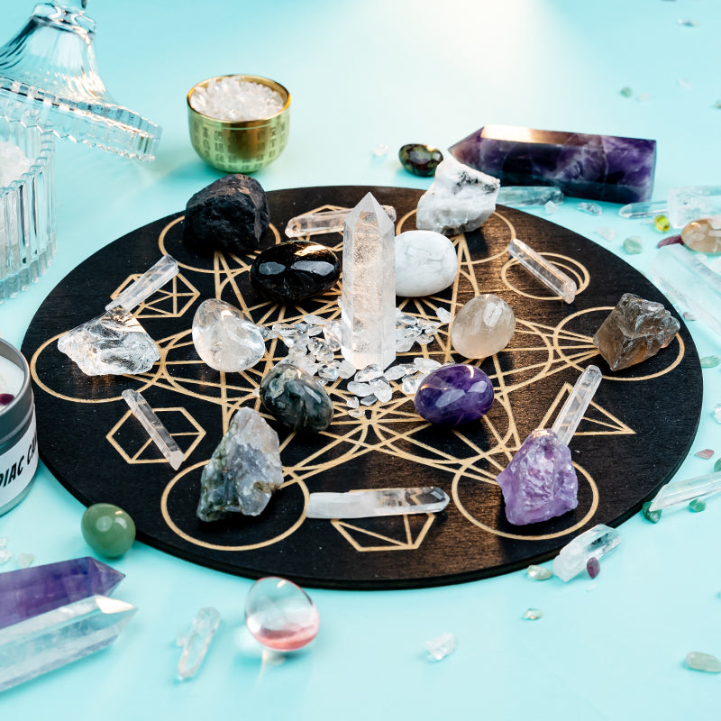 A Crystal Grid Kit for Peace and Protection