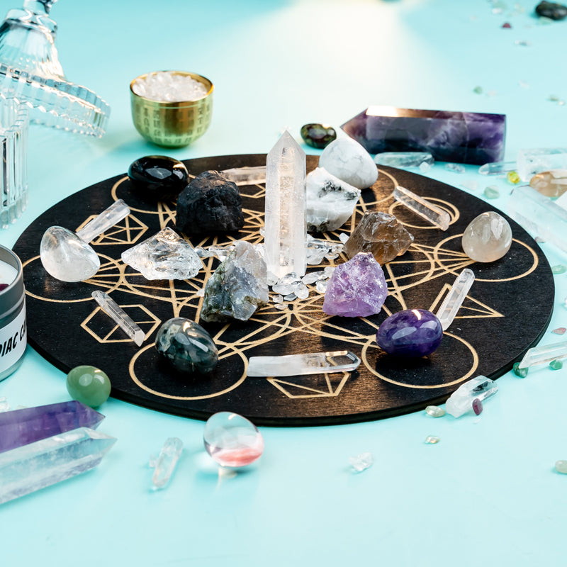 A Crystal Grid Kit for Peace and Protection
