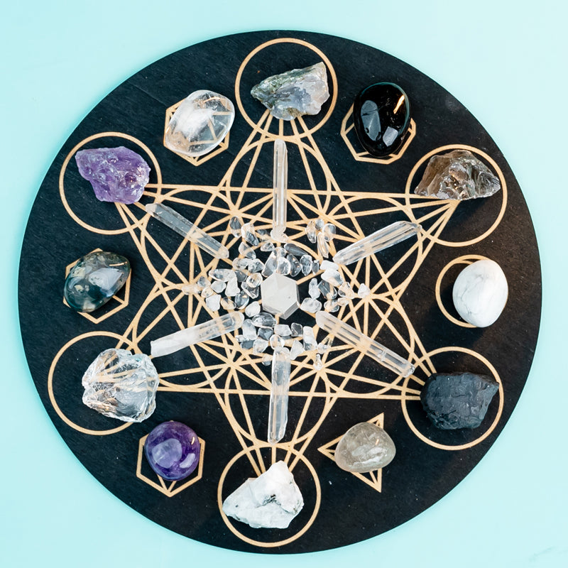 A Crystal Grid Kit for Peace and Protection