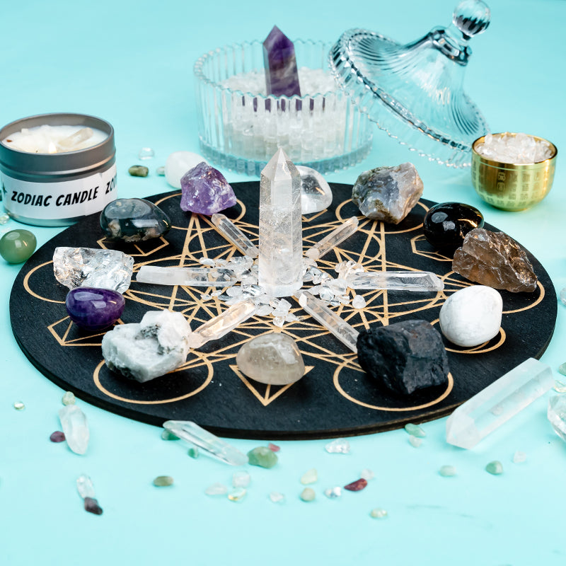 A Crystal Grid Kit for Peace and Protection