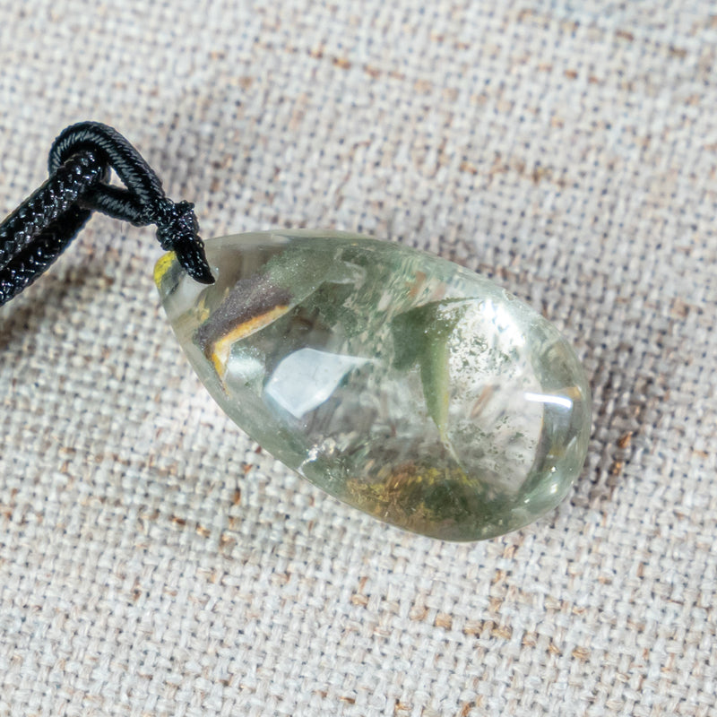 Phantom of the Earth - Green Phantom Crystal Pendant