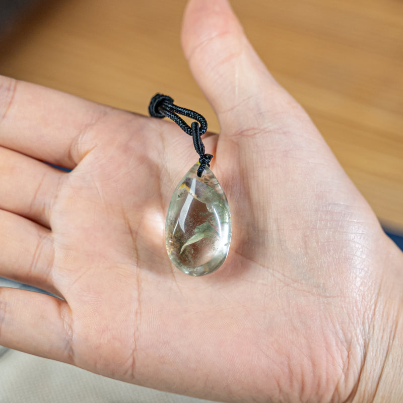 Phantom of the Earth - Green Phantom Crystal Pendant