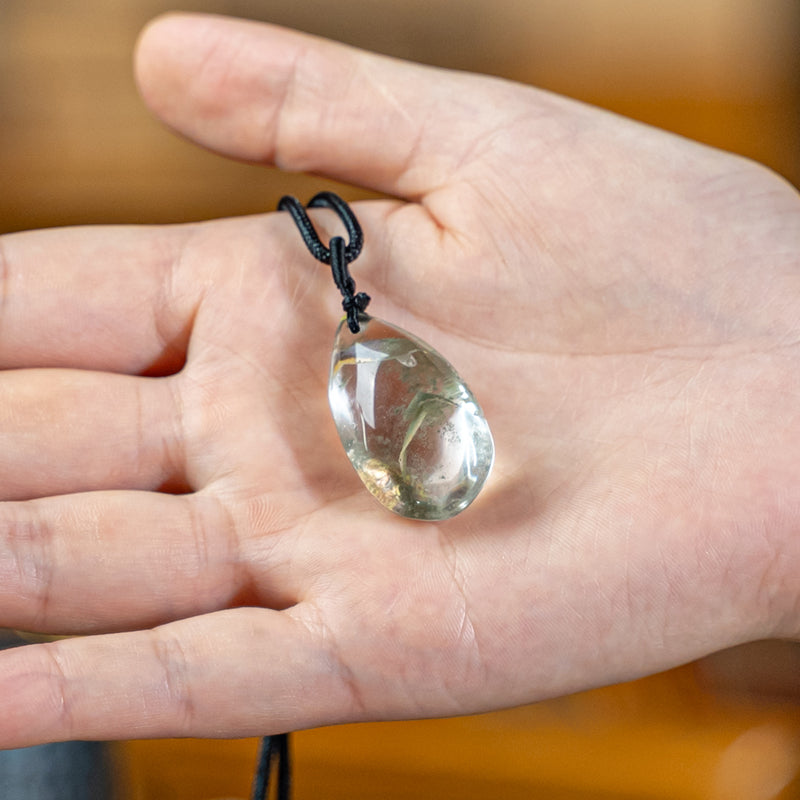 Phantom of the Earth - Green Phantom Crystal Pendant