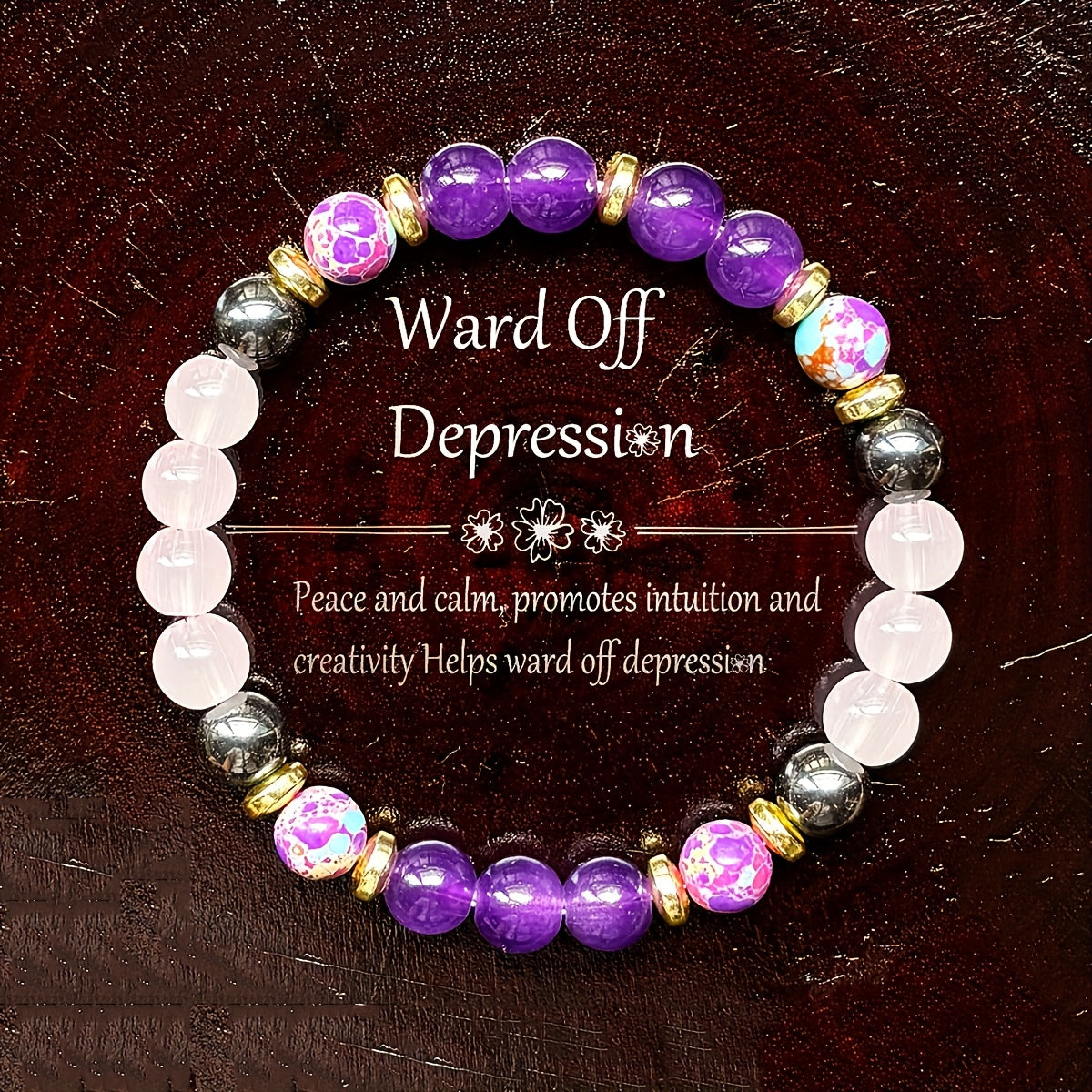Balanced Chakra Energy Wristband,Jewelry Gift for Men and Women Boho couple bracelets 2025 energy jewelry Bohemian Colorblock Beaded Crystal Bracelet