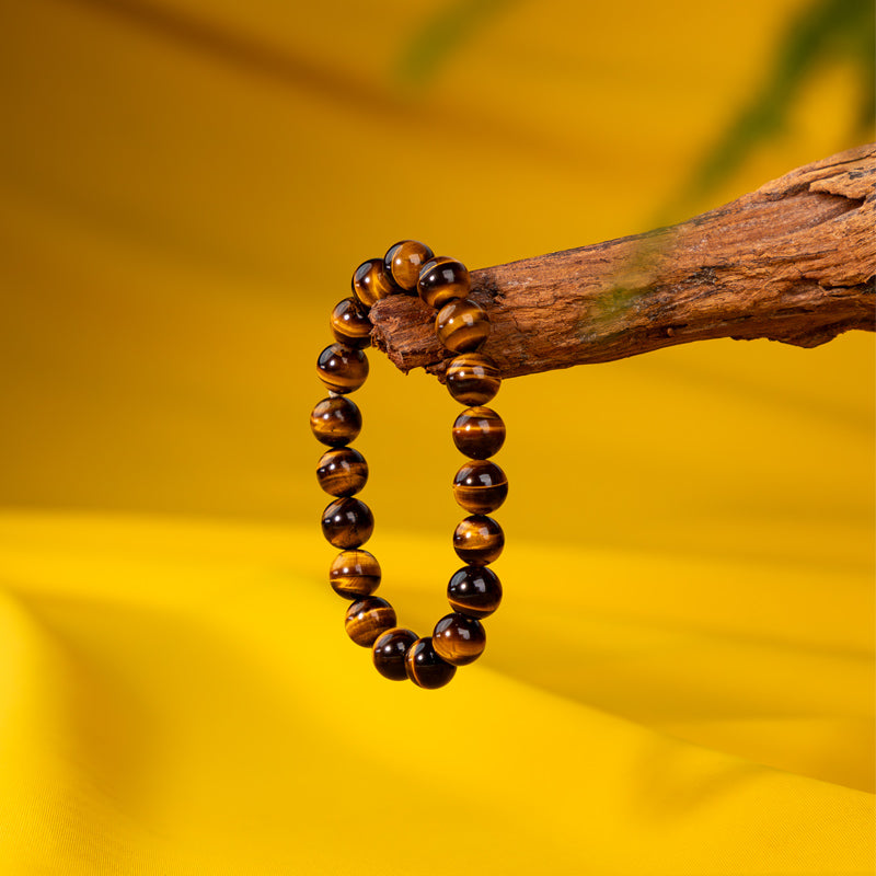 Refined Tiger's Eye Crystal Bracelet