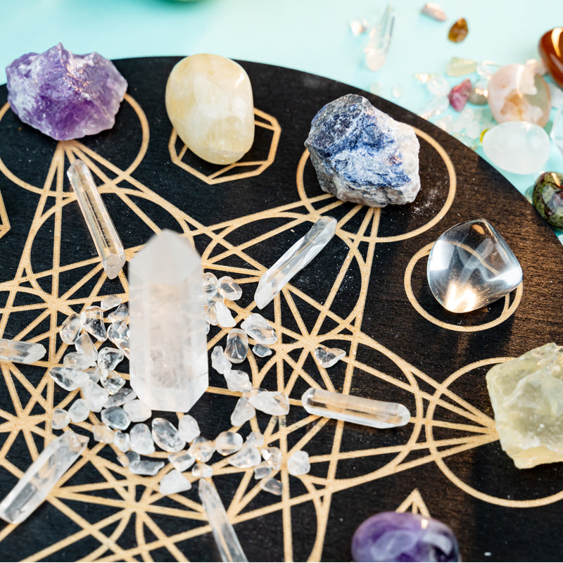 Archers' Ascend: A Sagittarius Crystal Grid for Intuition and Abundance