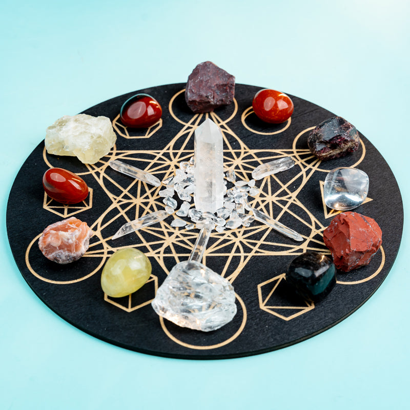 Aries Crystal Grid Kit: Empowering Energies for the Dynamic Ram