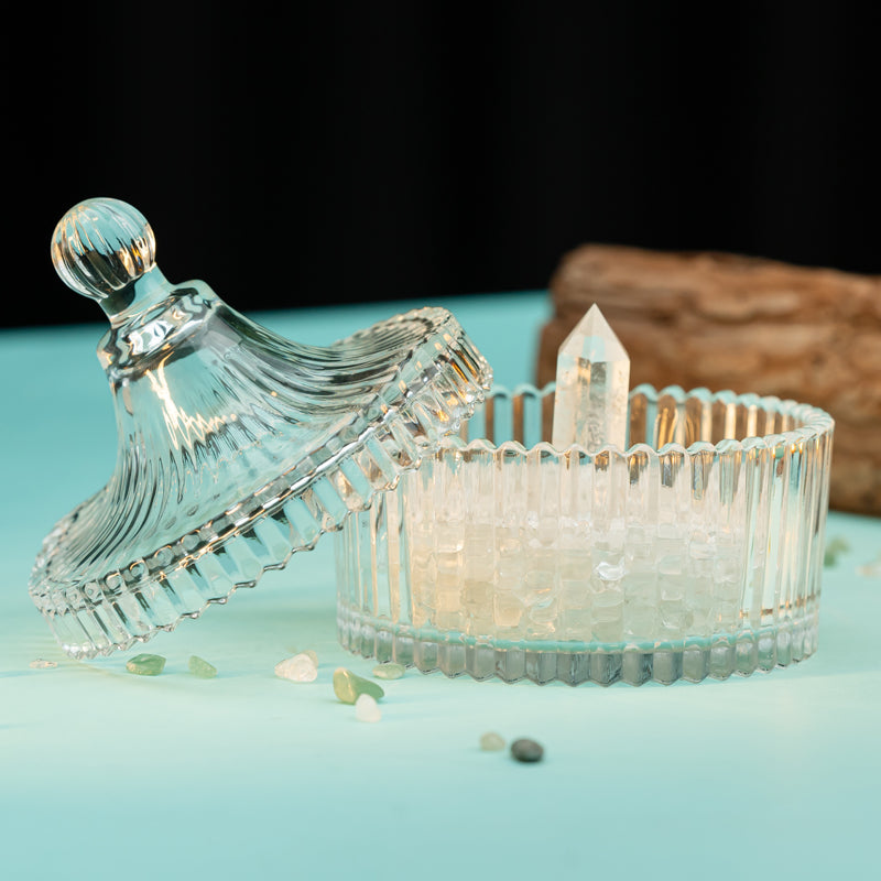 "Crystal Clear Harmony: Mastering the Clear Quartz Cleansing Bowl"