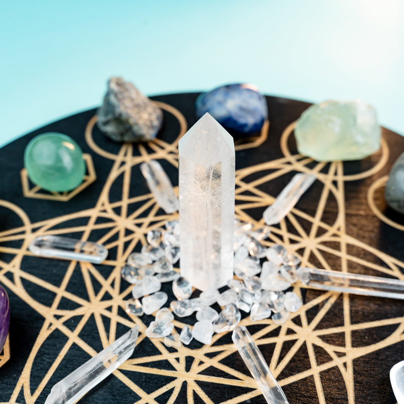 Harmonizing Gemini Spirits: A Crystal Grid Kit for Intellectual and Emotional Balance