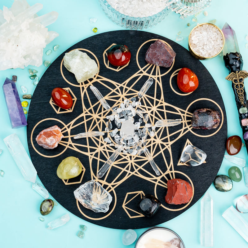 Aries Crystal Grid Kit: Empowering Energies for the Dynamic Ram