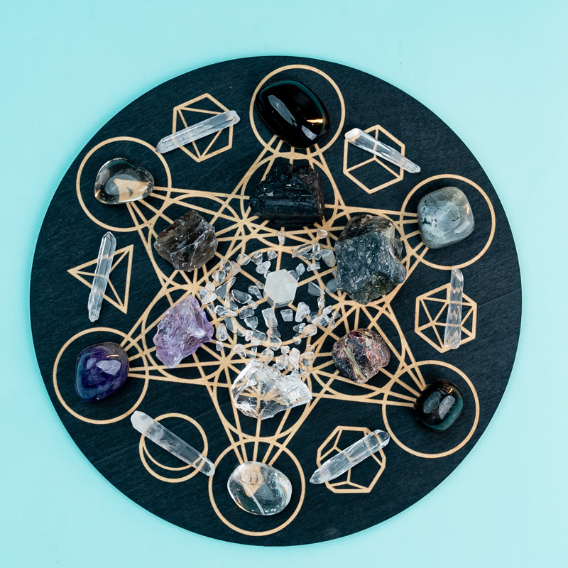 Scorpio's Crystal Sanctuary: A Grid Kit for Transformation and Inner Power