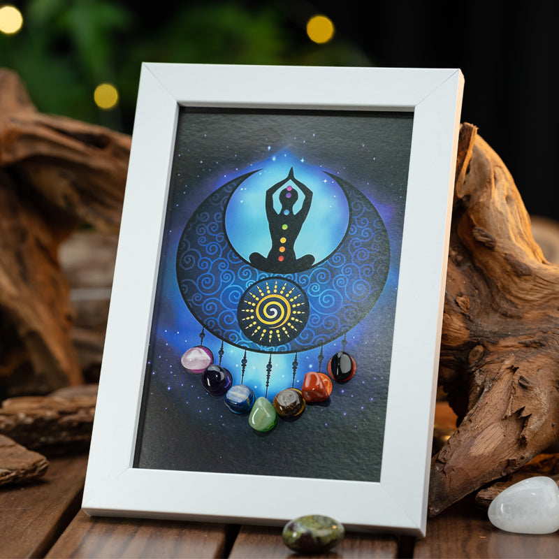 "Sun and Moon: Chakra Frame of the Sun and Moon"