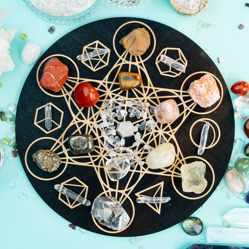 Empowering Leo: A Guide to Enhancing Leadership and Creativity with a Custom Crystal Grid Kit