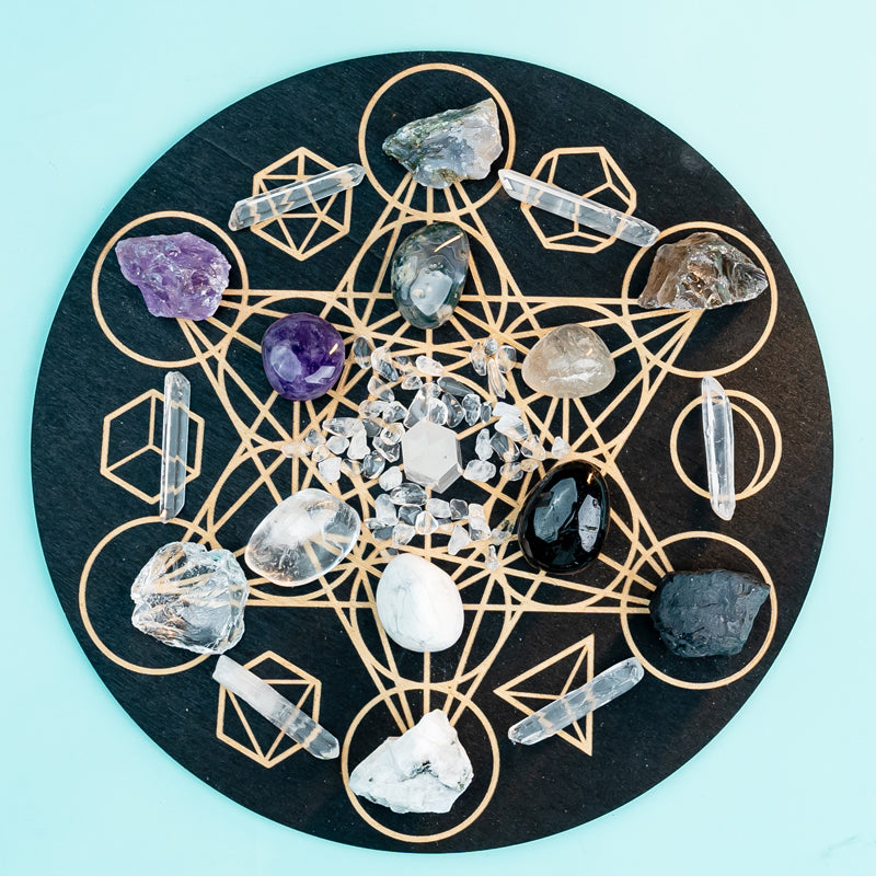 A Crystal Grid Kit for Peace and Protection