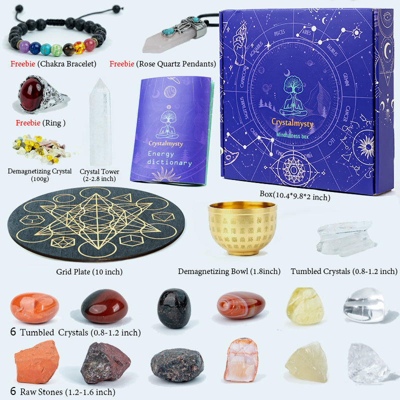 Aries Crystal Grid Kit: Empowering Energies for the Dynamic Ram