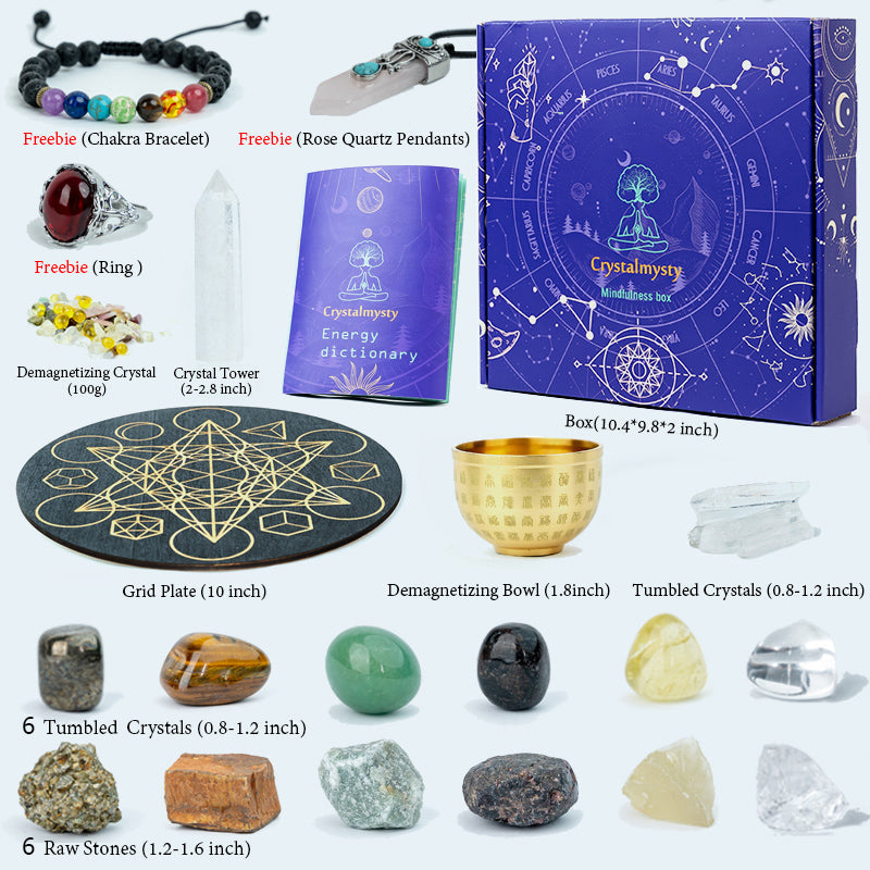 A Crystal Grid Kit for Financial Prosperity and Career Growth