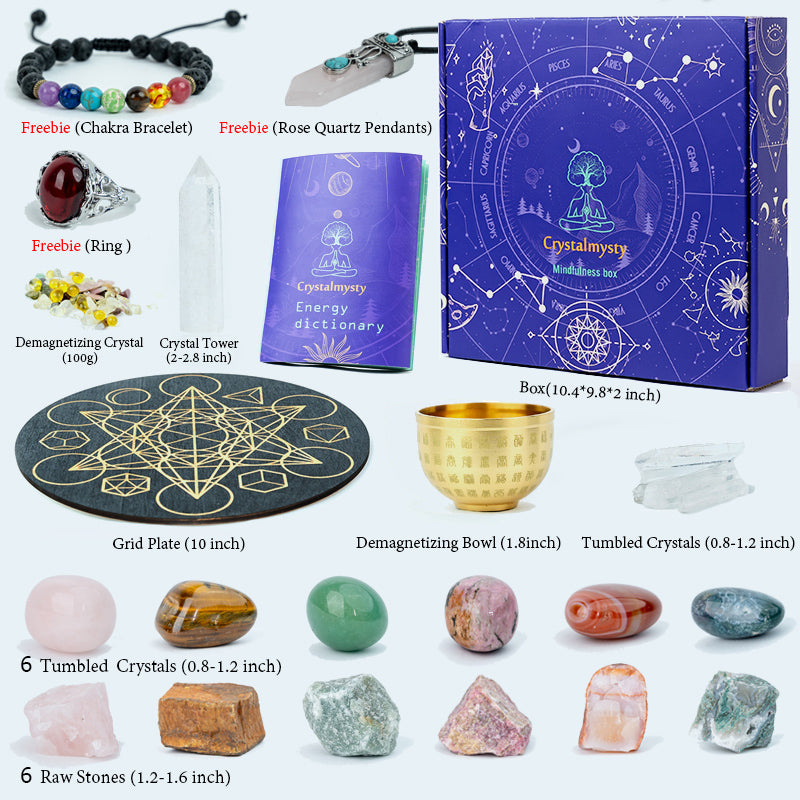 Empowering Taurus: A Guide to Creating a Crystal Grid for Stability and Growth