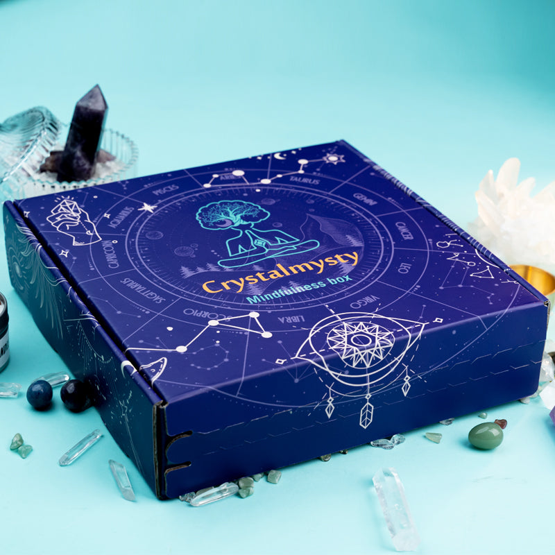 Healer Julie: Personalized crystal mindfulness box solutions tailored to 5 major needs