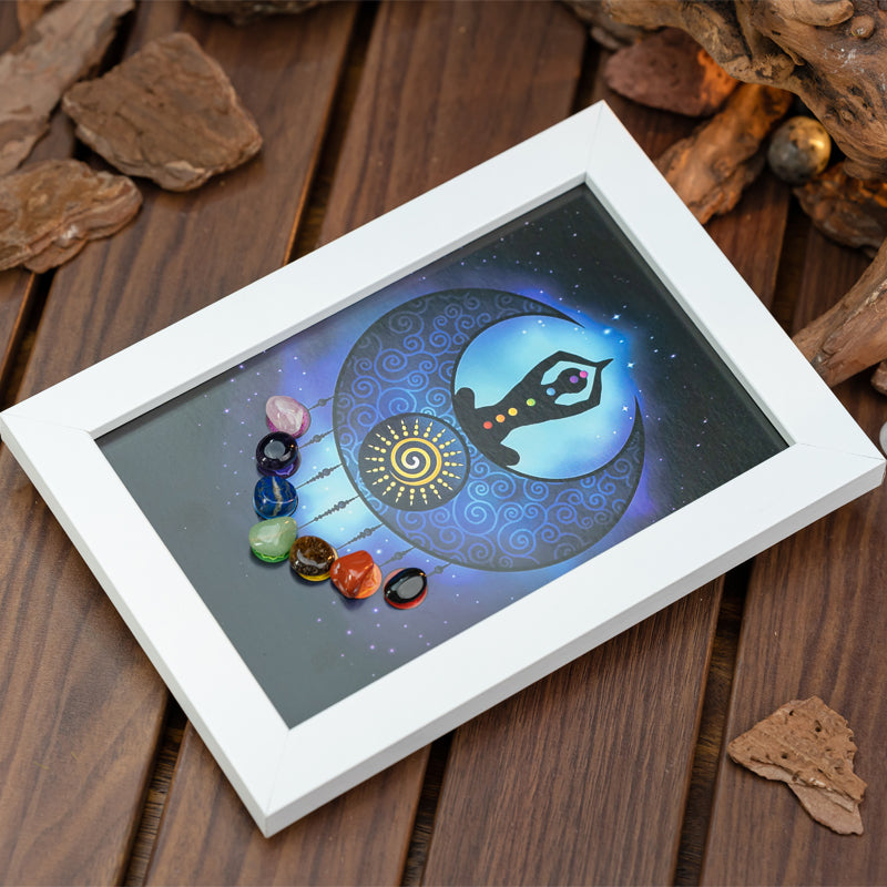 "Sun and Moon: Chakra Frame of the Sun and Moon"