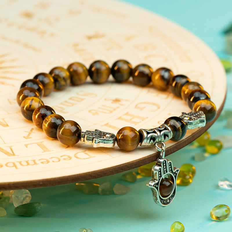 "Tiger's Eye Bracelet: Symbol of Balance and Courage"