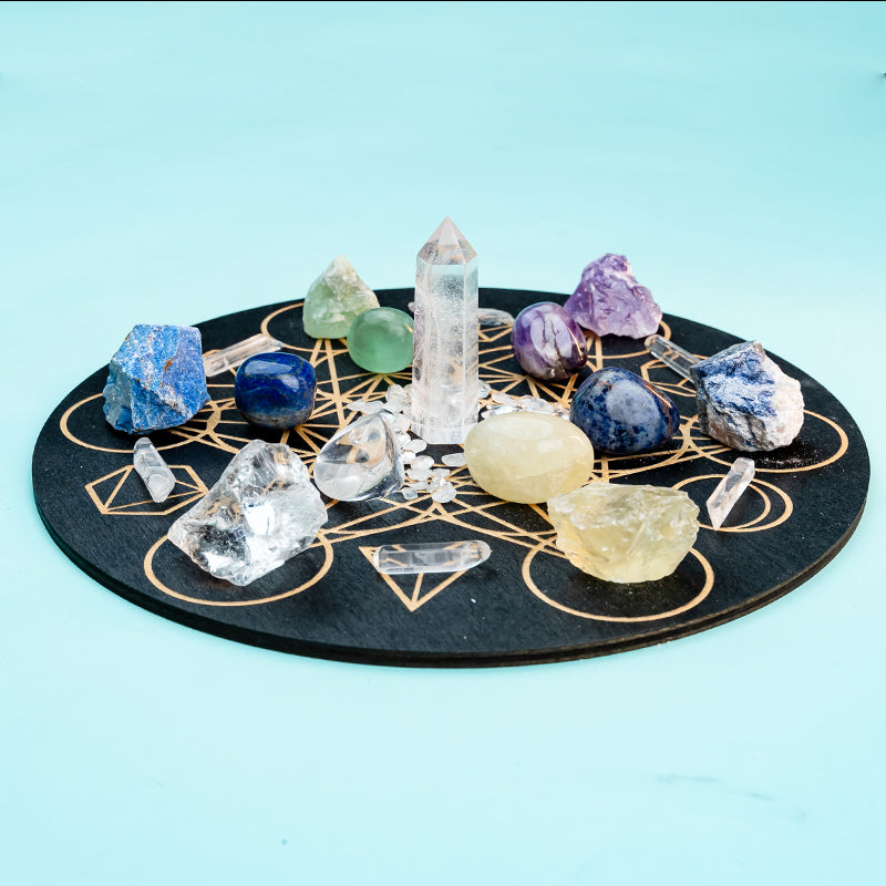 Archers' Ascend: A Sagittarius Crystal Grid for Intuition and Abundance