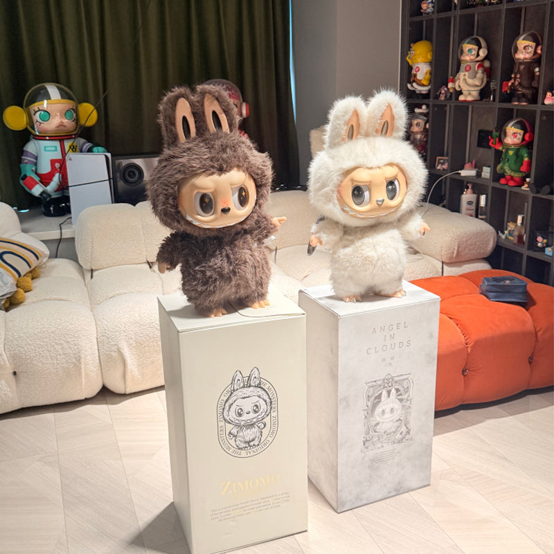 coco　Zimomo 2.0 THE MONSTERS ANGEL POP MART The Monsters Zimomo Series II Labubu Angel in