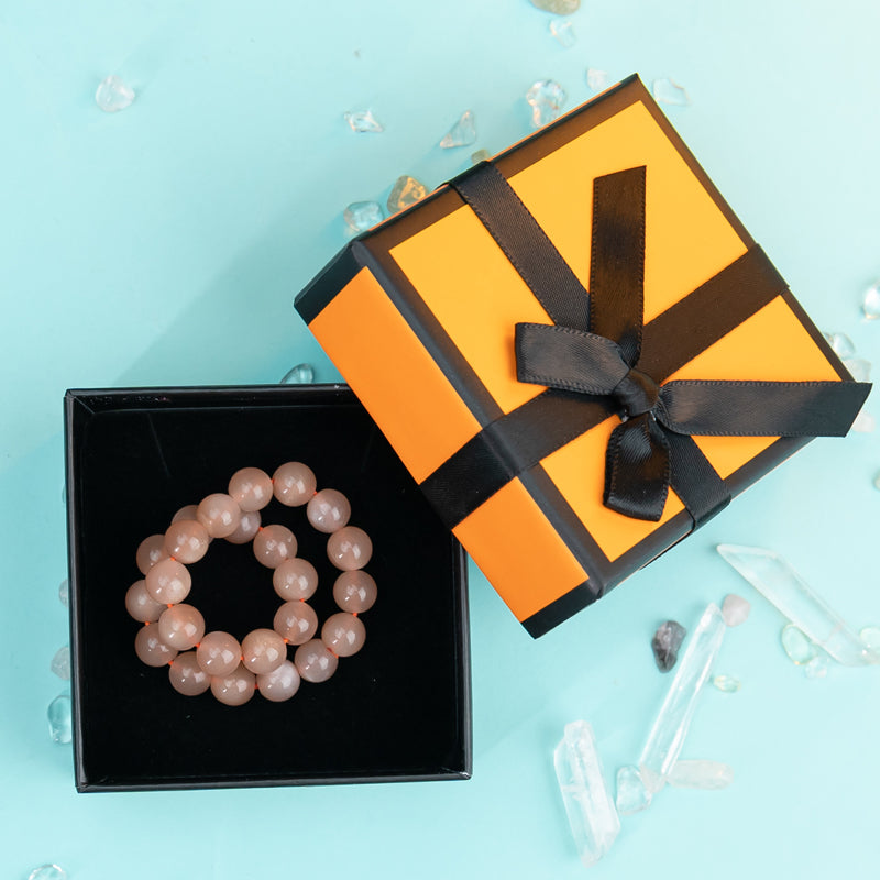 "Radiant Glow: The Invigorating Sparkle of a Sunstone Bracelet"