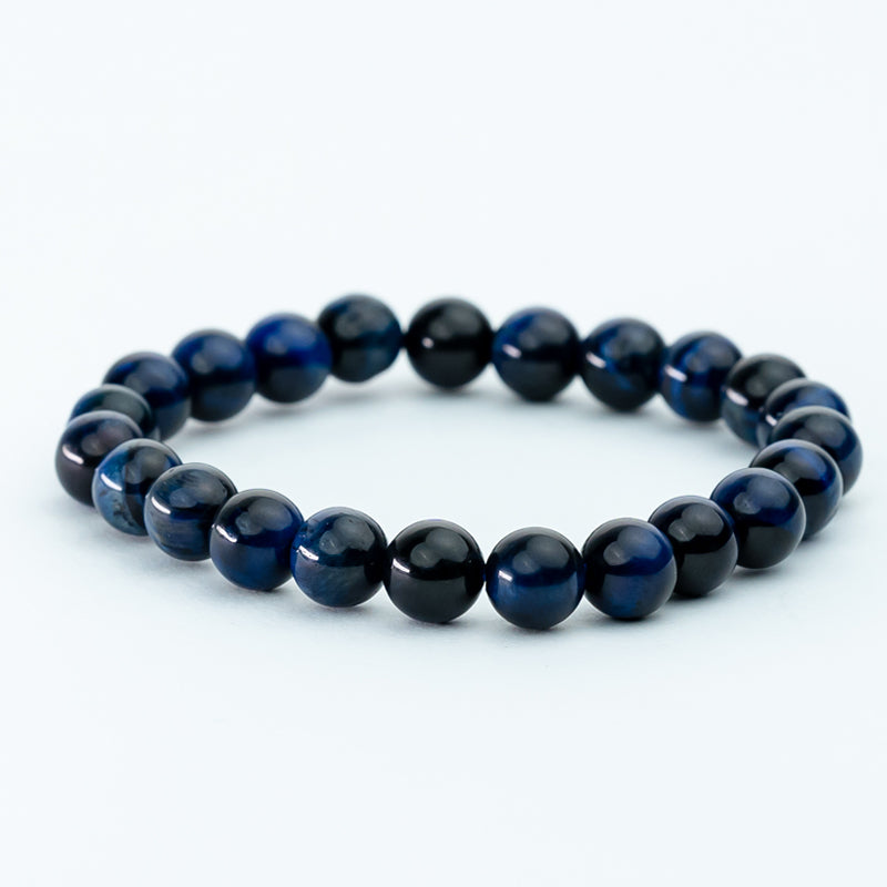 Striking Blue Tiger's Eye Bracelet