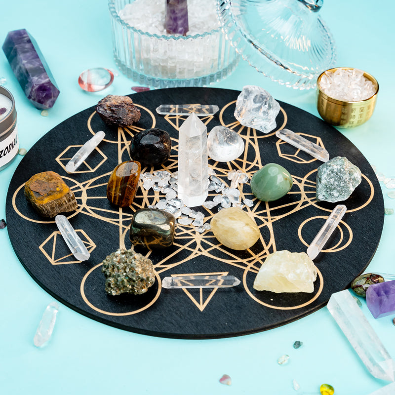 A Crystal Grid Kit for Financial Prosperity and Career Growth