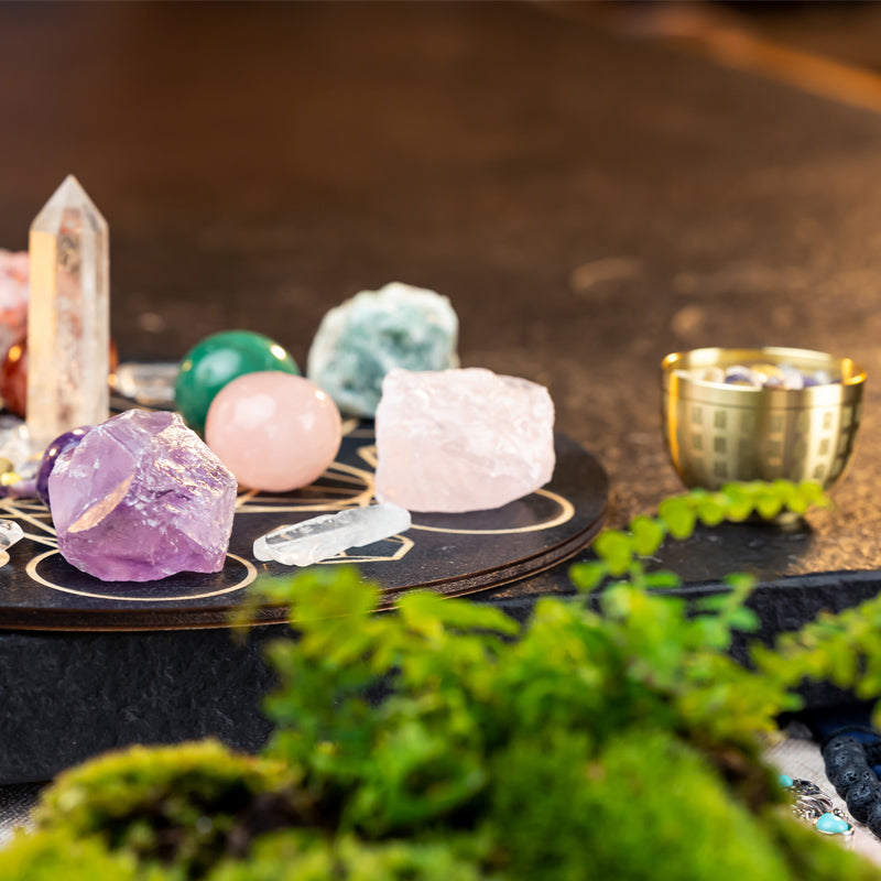 Radiant Harmony: A Crystal Grid Kit for Enhancing Health and Beauty