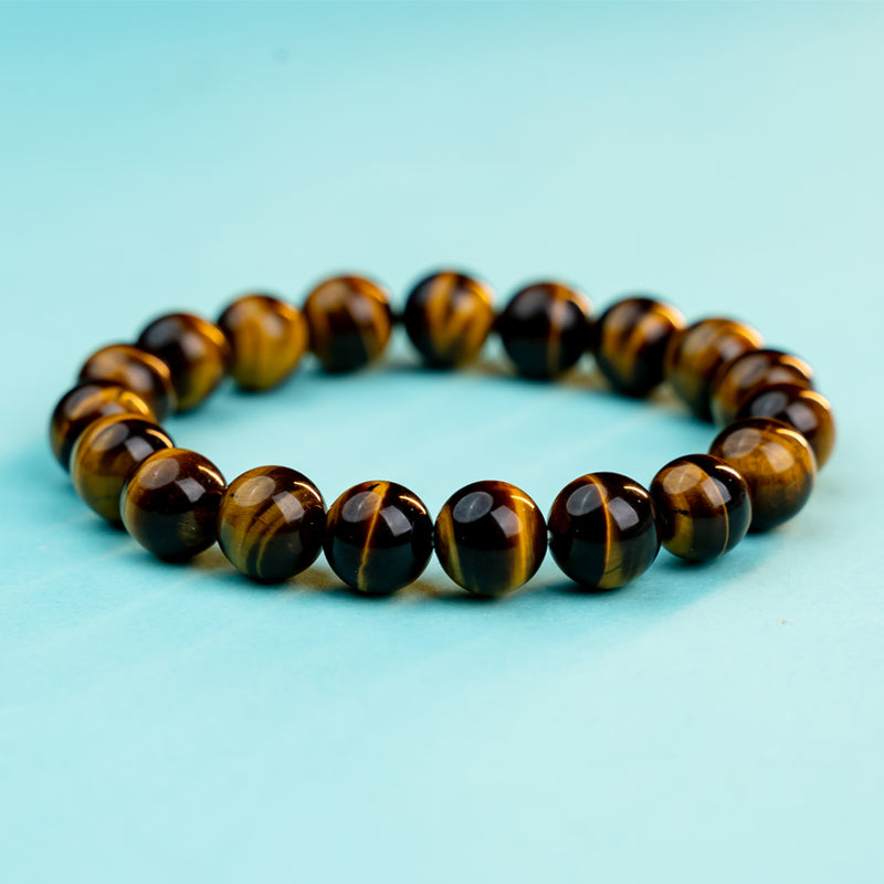 Refined Tiger's Eye Crystal Bracelet