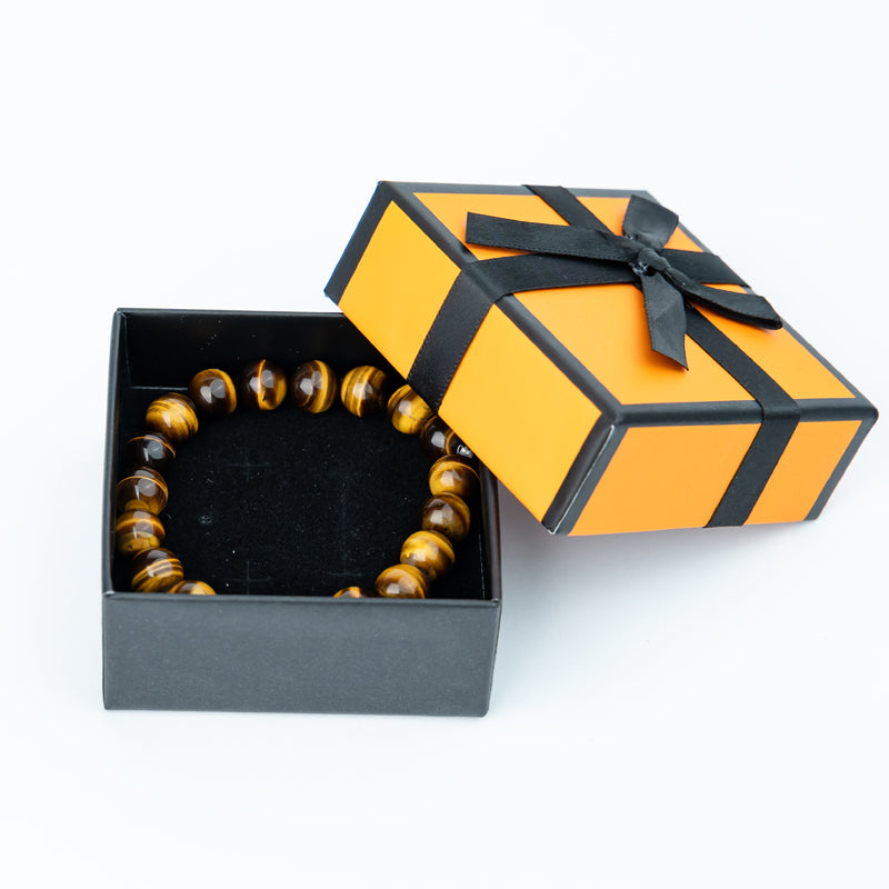 Refined Tiger's Eye Crystal Bracelet