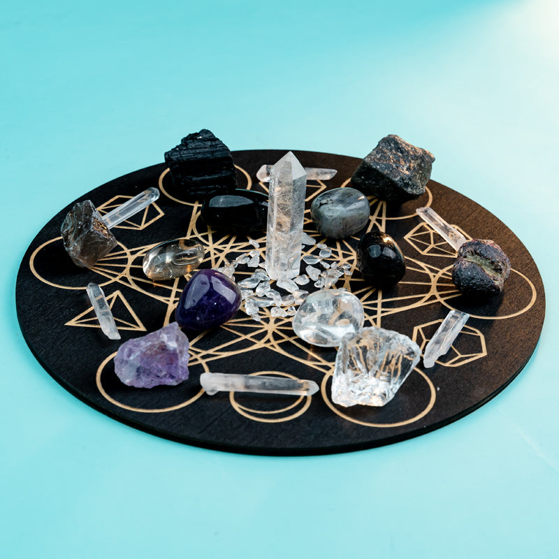 Scorpio's Crystal Sanctuary: A Grid Kit for Transformation and Inner Power