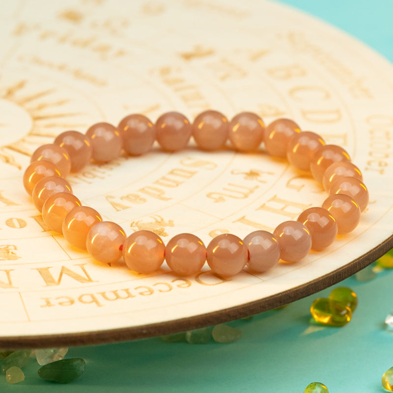 "Radiant Glow: The Invigorating Sparkle of a Sunstone Bracelet"