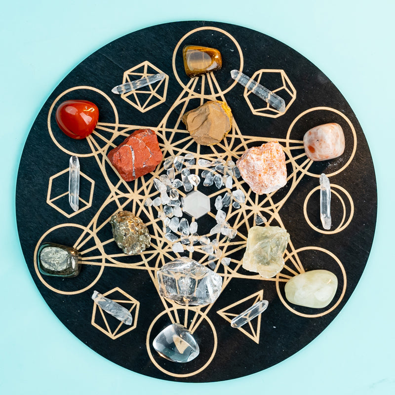 Empowering Leo: A Guide to Enhancing Leadership and Creativity with a Custom Crystal Grid Kit