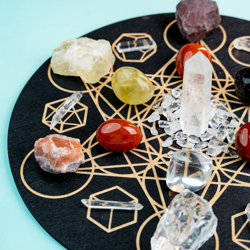 Aries Crystal Grid Kit: Empowering Energies for the Dynamic Ram