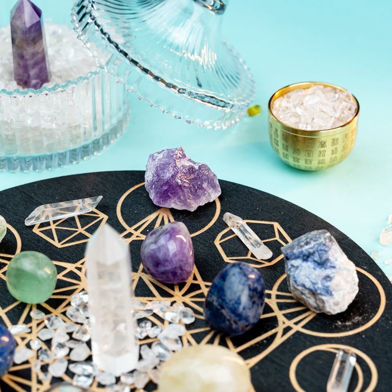 Archers' Ascend: A Sagittarius Crystal Grid for Intuition and Abundance