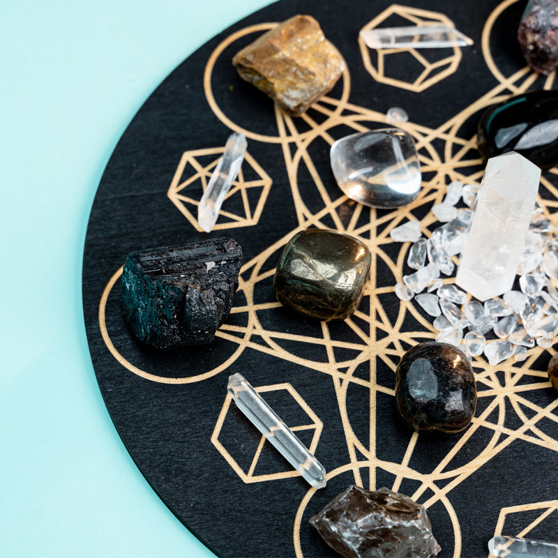 Capricorn's Crystal Foundation: A Grid Kit for Success and Stability