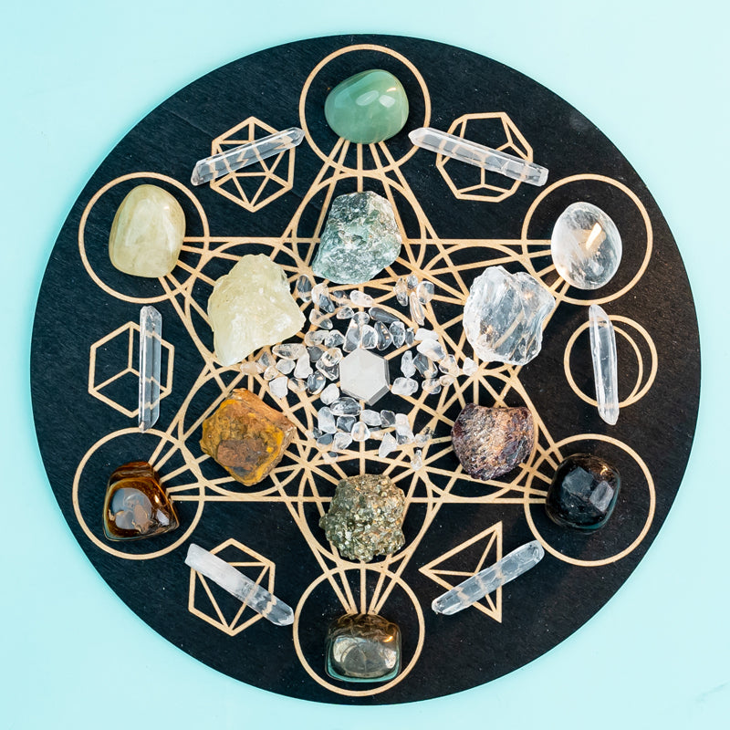 A Crystal Grid Kit for Financial Prosperity and Career Growth