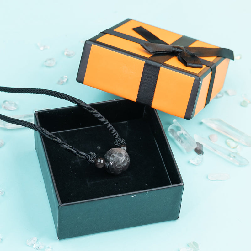 "Harmonious Energy: The Meaning of Silver Obsidian Bracelet Necklace"