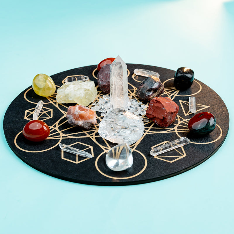 Aries Crystal Grid Kit: Empowering Energies for the Dynamic Ram