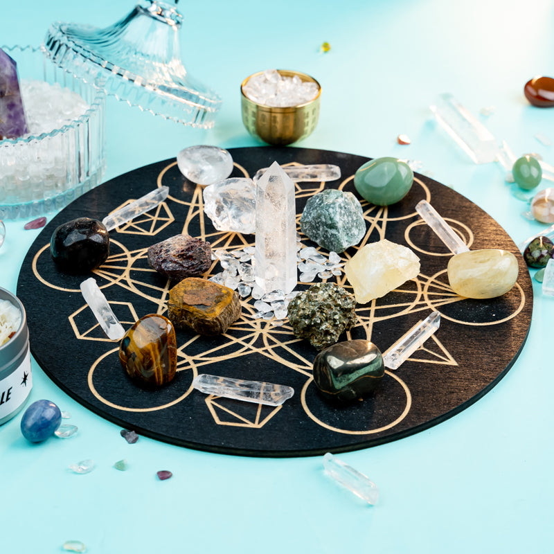 A Crystal Grid Kit for Financial Prosperity and Career Growth