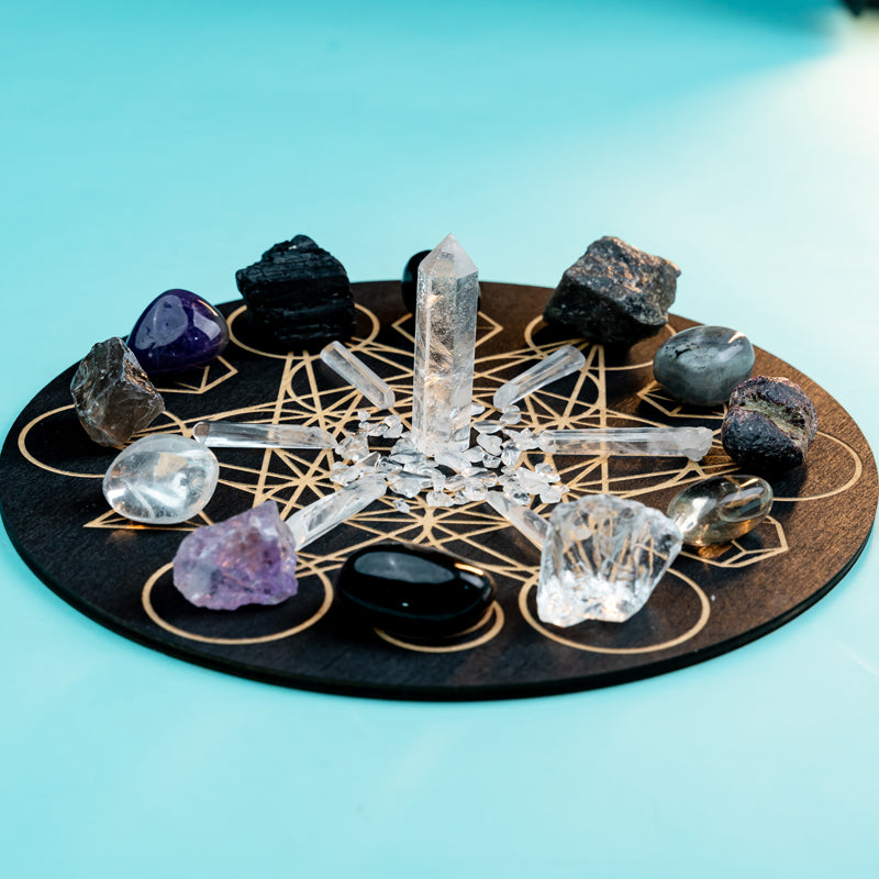 Scorpio's Crystal Sanctuary: A Grid Kit for Transformation and Inner Power