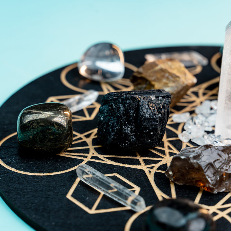 Capricorn's Crystal Foundation: A Grid Kit for Success and Stability