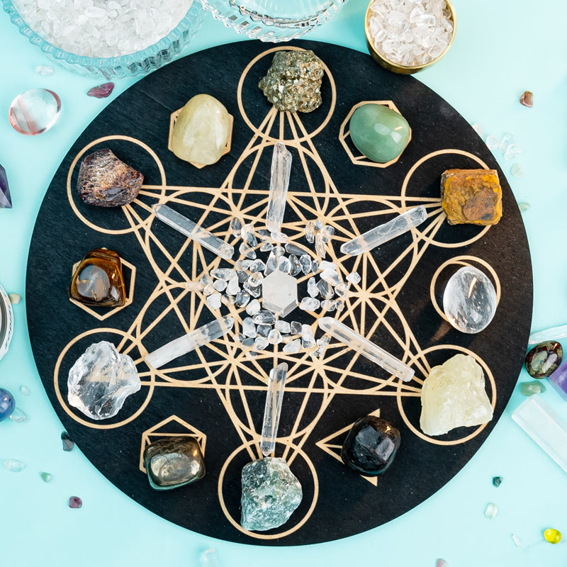 A Crystal Grid Kit for Financial Prosperity and Career Growth