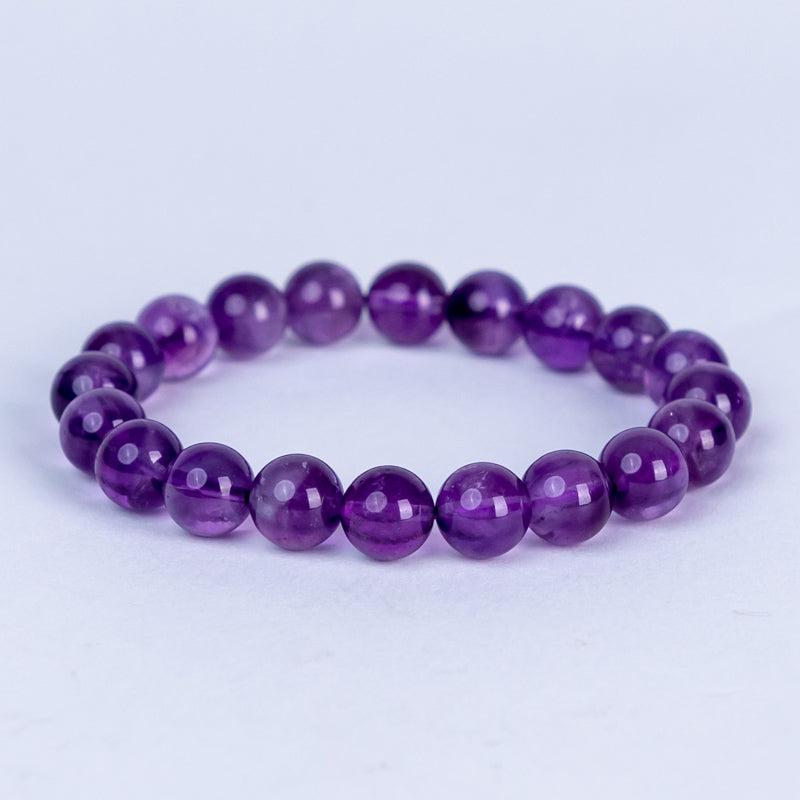 Elegant Amethyst - Natural Amethyst Bracelet