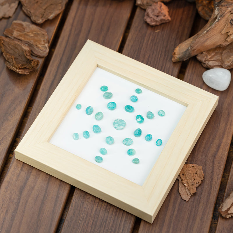 "Bringing Nature Indoors: The Allure of Amazonite Photo Frames"